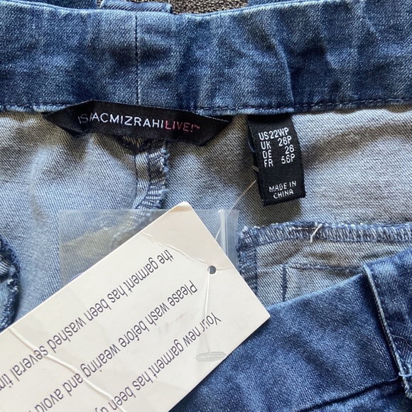 Isaac Mizrahi True Denim Wide Leg Jeans - Picture 8 of 8